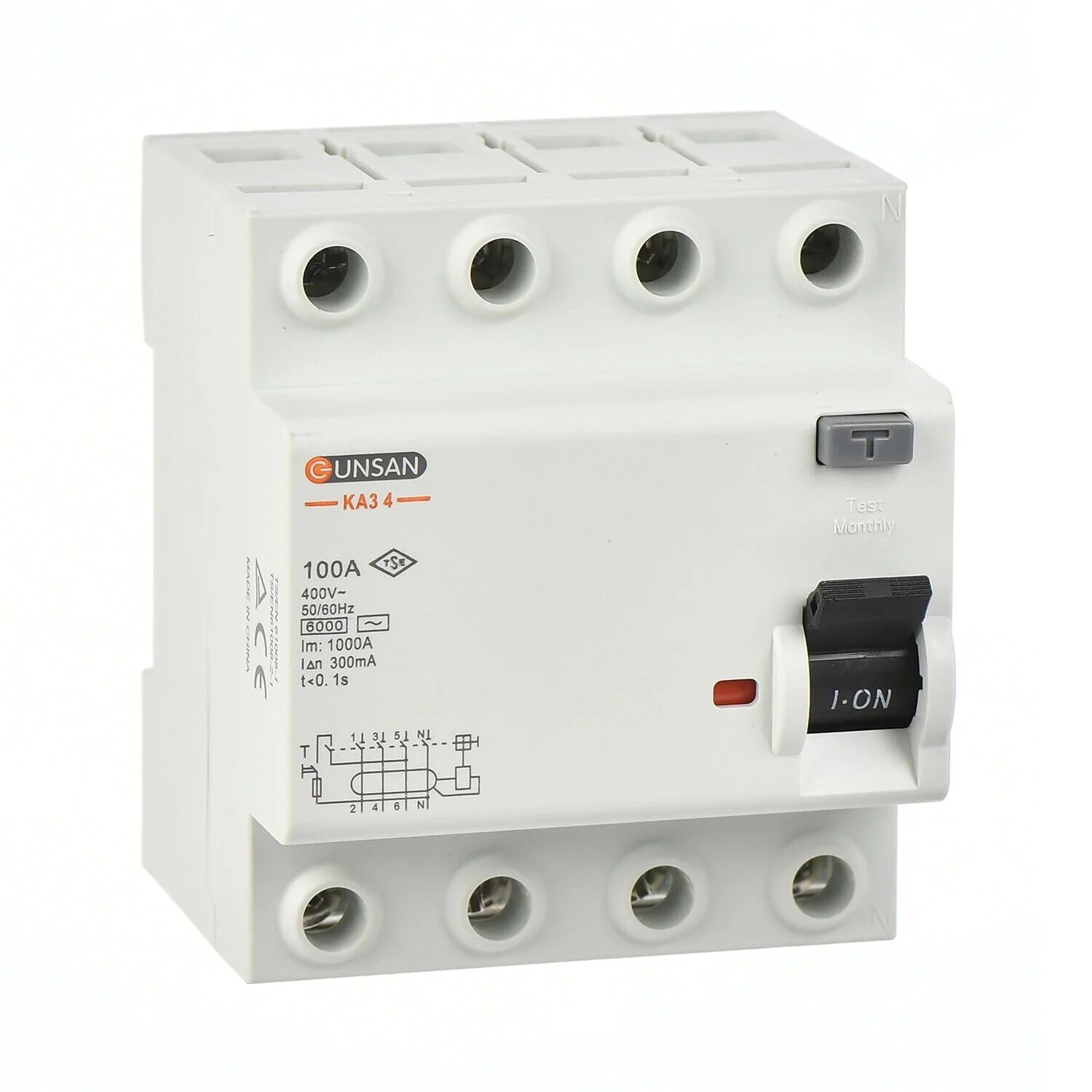 GÜNSAN 100-300MA TRİFAZE KAÇAK AKIM