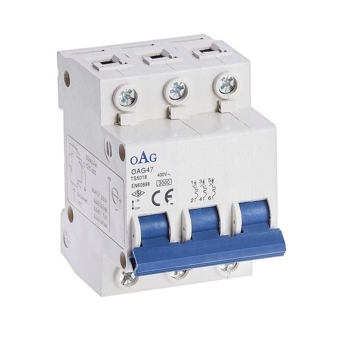 OAG 40A 3 KUTUPLU 10KA SİGORTA