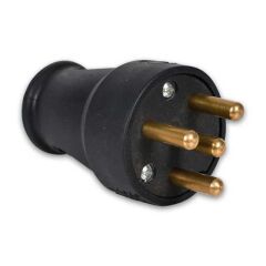 FAR KAUÇUK TRİFAZE ERKEK FİŞ