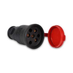 FAR KAUÇUK TRİFAZE DİŞİ FİŞ