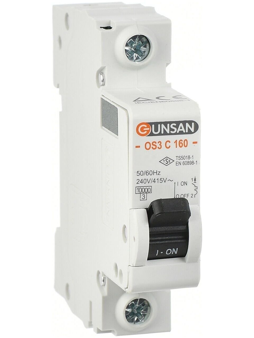 GÜNSAN 40A 1 KUTUPLU 10KA SİGORTA