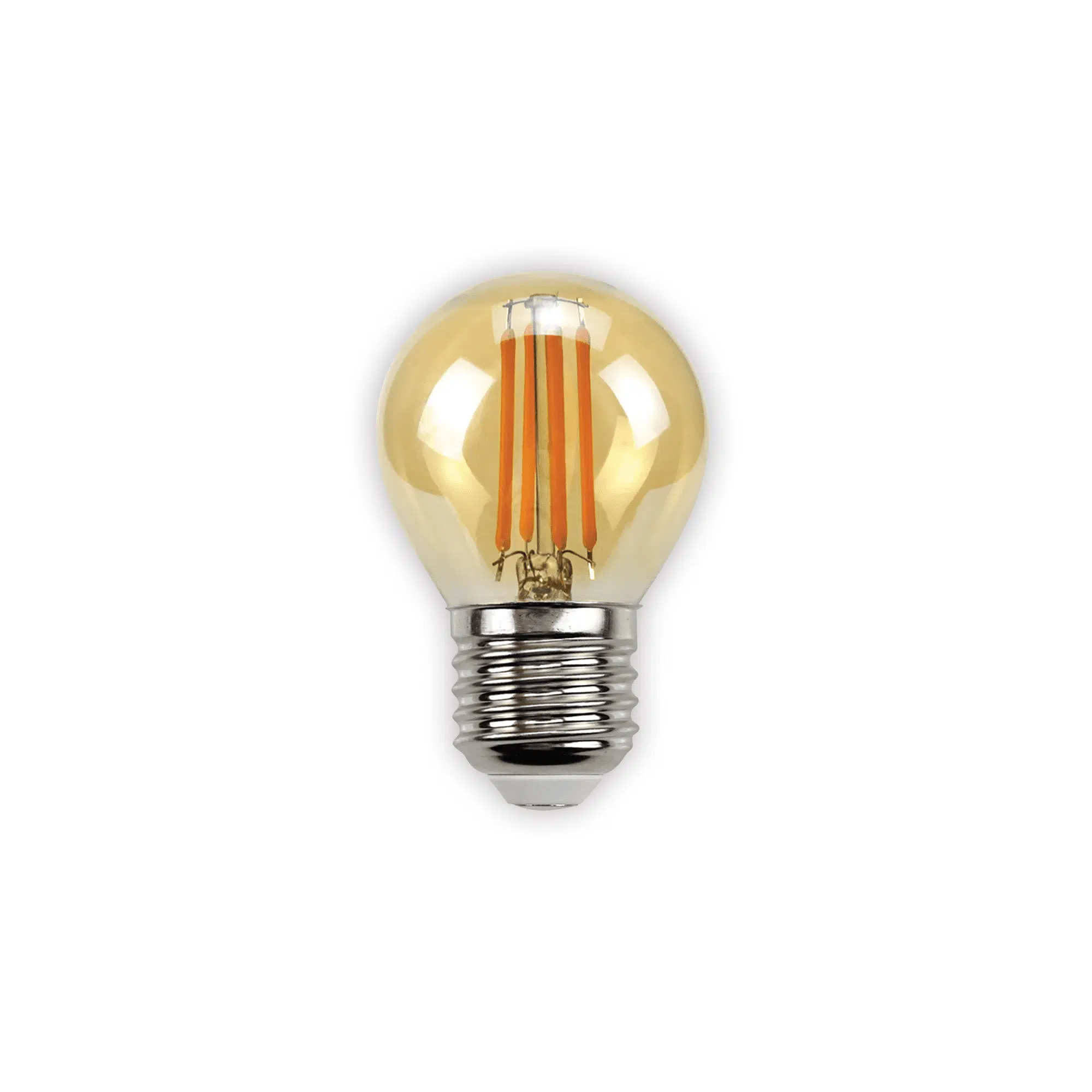 NOAS 4W G45 RUSTIK AMPUL AMBER/1800K- E27 10ADET